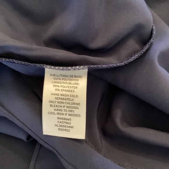 Chelsea 28 Butterfly Drape Split Sleeve Shift Dress Size XS Xsmall Blue - Picture 10 of 10